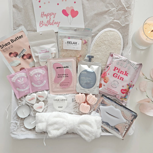 pamper set for her care package gift box for female 