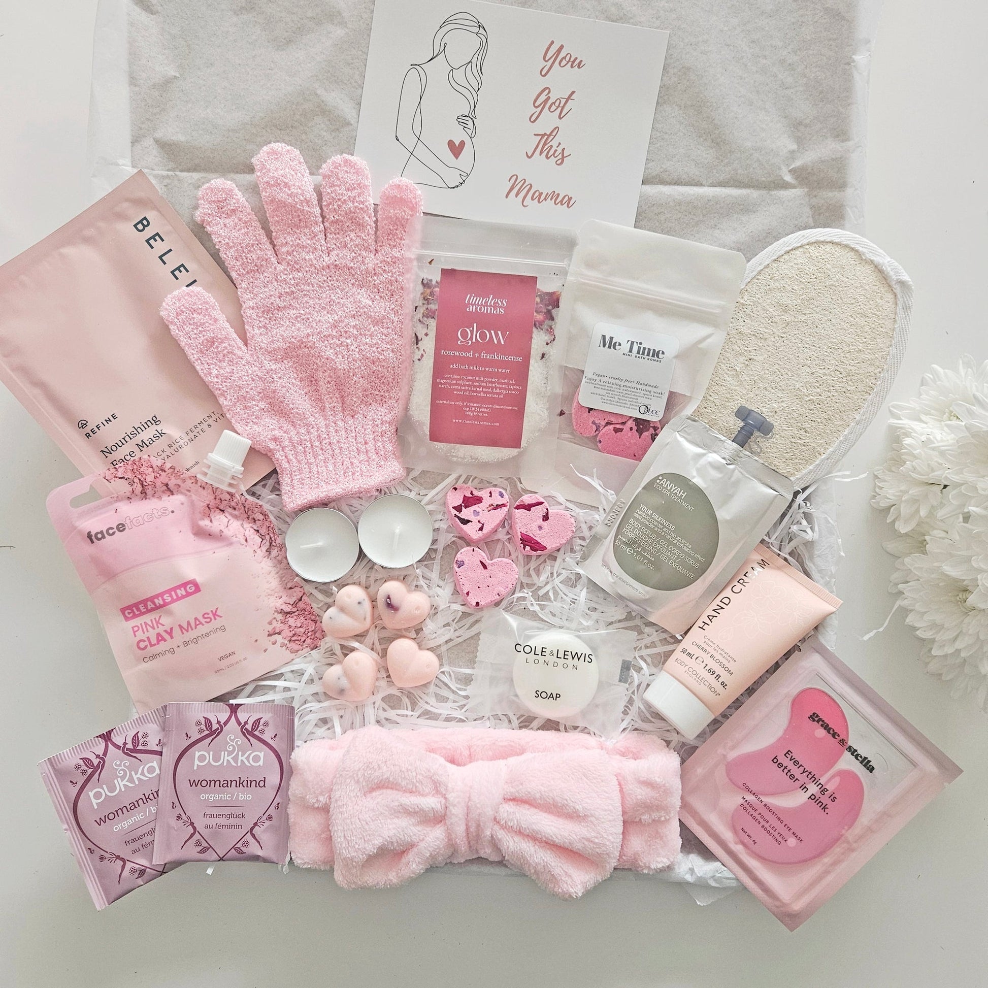 spa gift set for her pamper in a box