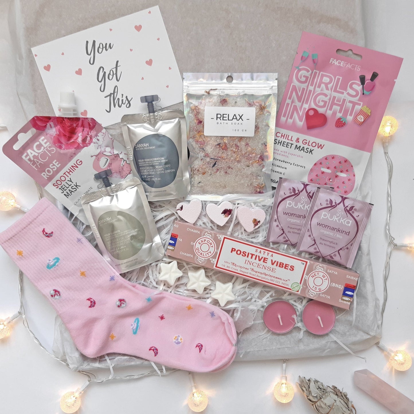 spiritual box pamper hamper birthday pamper gift for girls