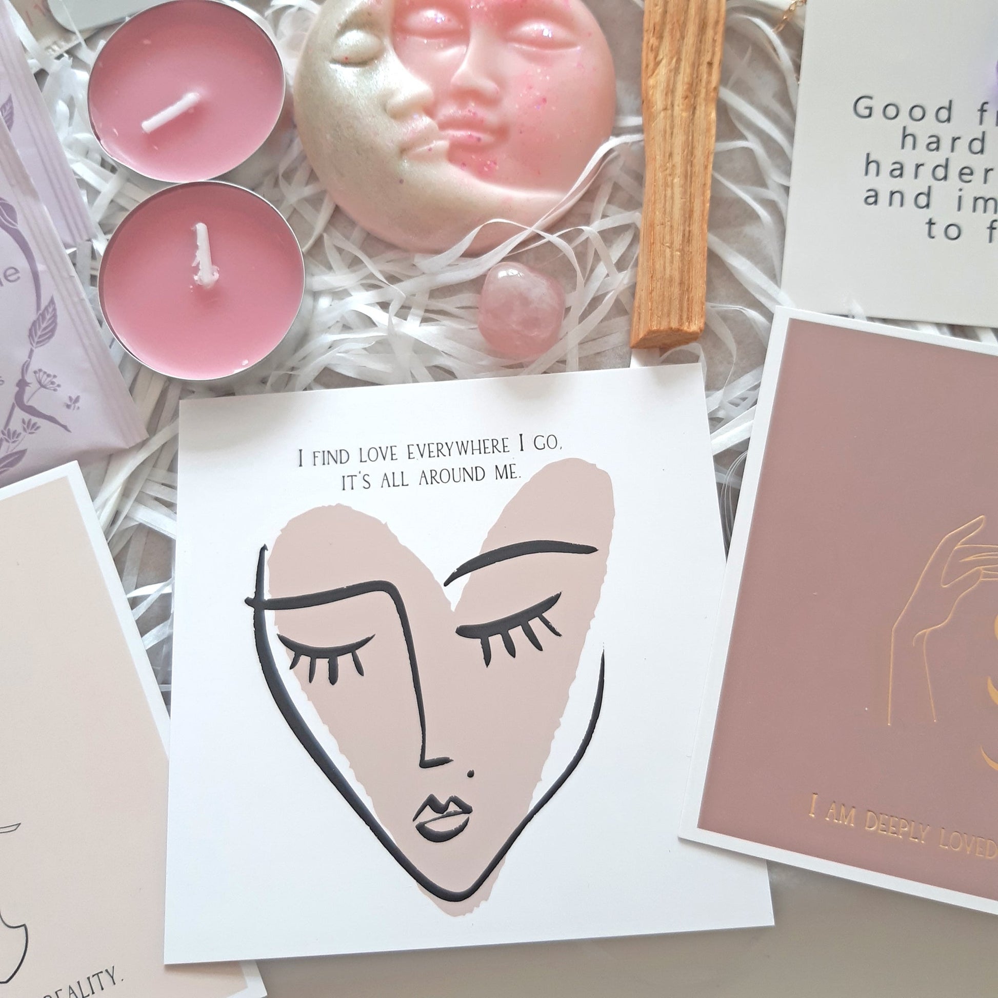 spiritual self care box birthday gift for girls by post