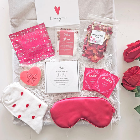 valentines in a box self care box