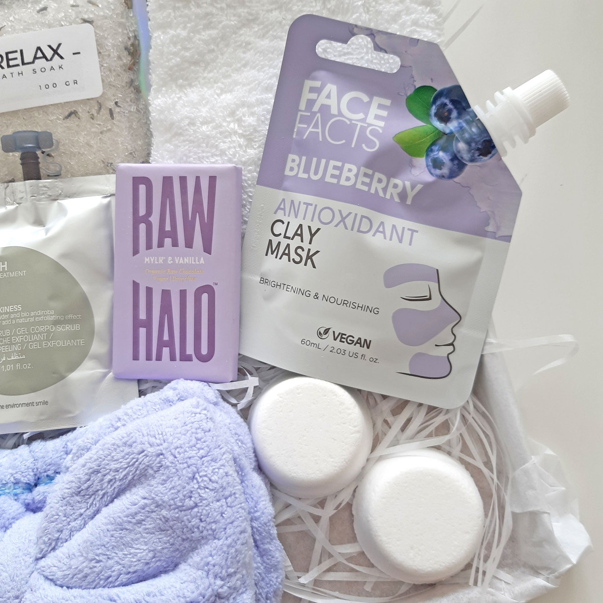 vegan self care hamper presents to send