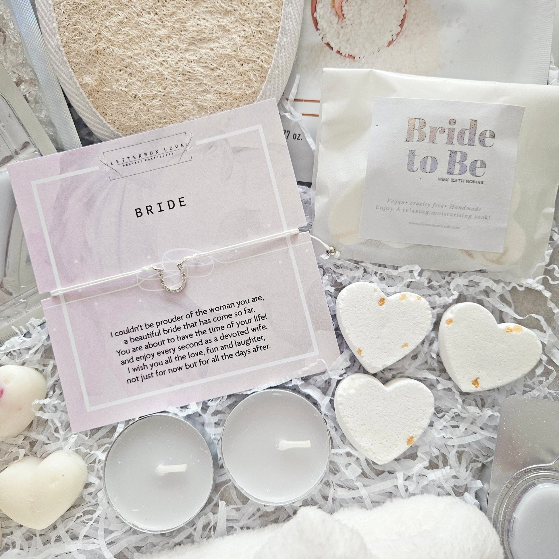 wedding self care gift box bride to be self care gifts 