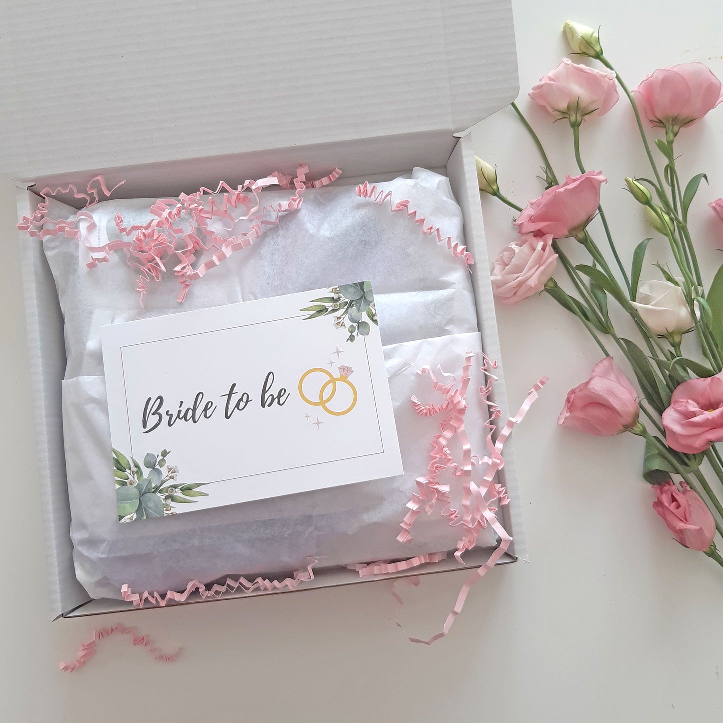 wedding self care gift box bride to be spa gifts