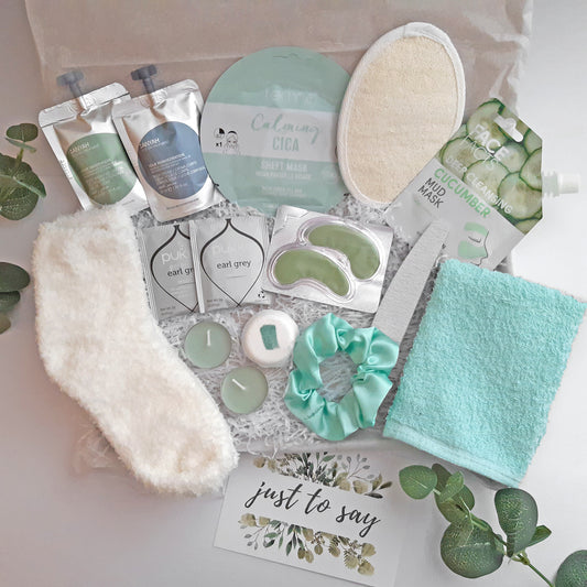 Cosy self care package & relaxation gifts for ladies uk