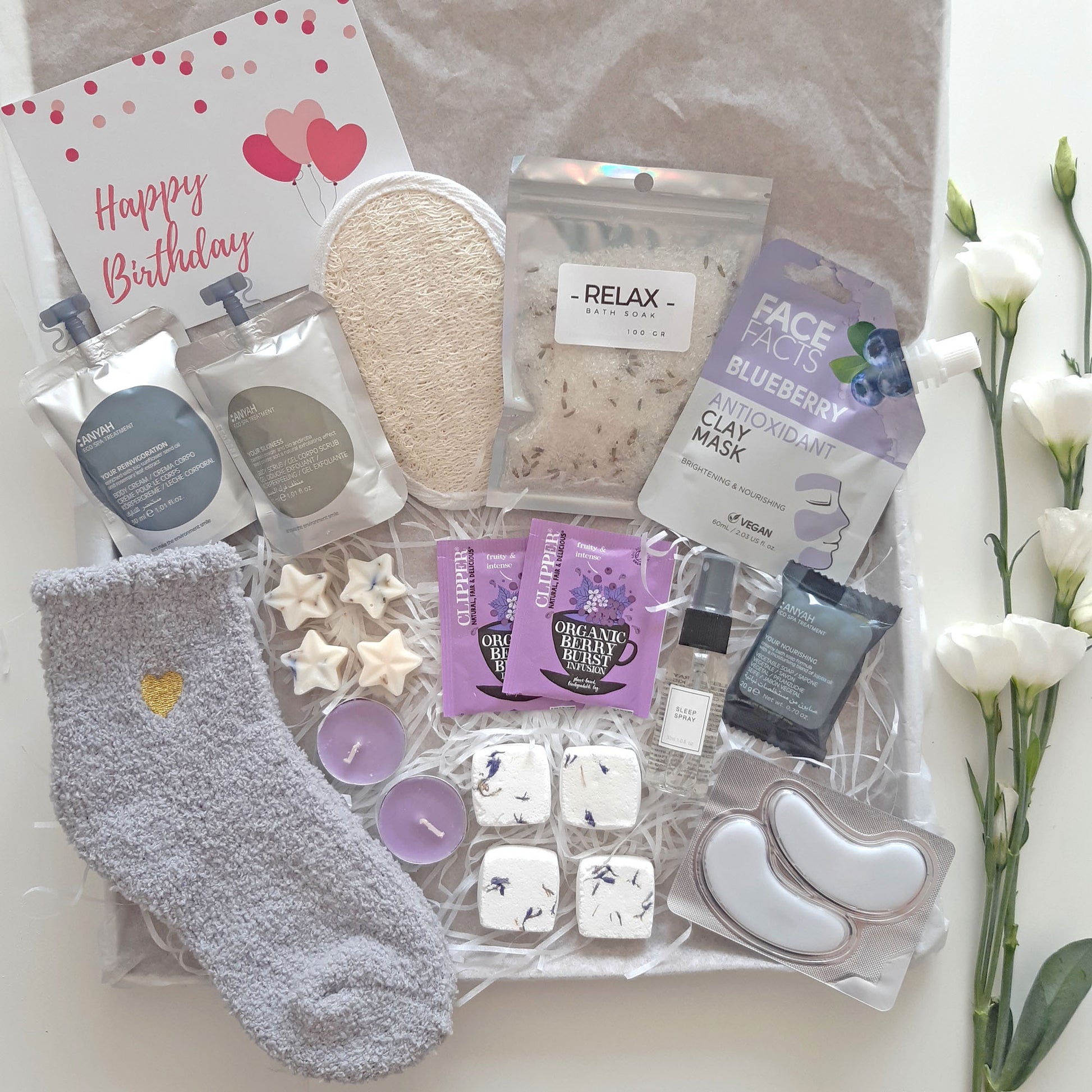 COSY NIGHT IN PAMPER BOX FOR LADIES UK. BIRTHDAY, GET WELL SOON, POST OP, RECOVERY, PICK ME UP GIFTS UK